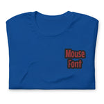 CUSTOM T-SHIRT • MOUSE STYLE FONT • 2 •