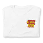 CUSTOM T-SHIRT • COMIC STYLE FONT • 2 •