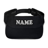 CUSTOM NAME • VISOR • ADD ANY NAME/WORD/YEAR/DATE/AGE/NUMBER