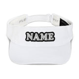 CUSTOM NAME • VISOR • ADD ANY NAME/WORD/YEAR/DATE/AGE/NUMBER